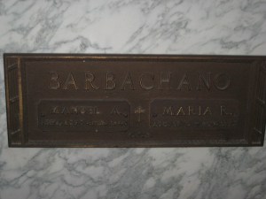 Manuel and Maria Barbachano