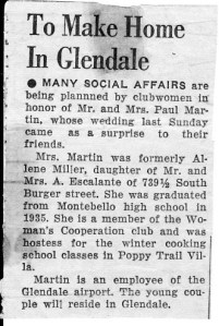 Allene and Paul get married. 