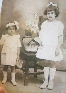 Manuela and Dolores, early 1920s. 